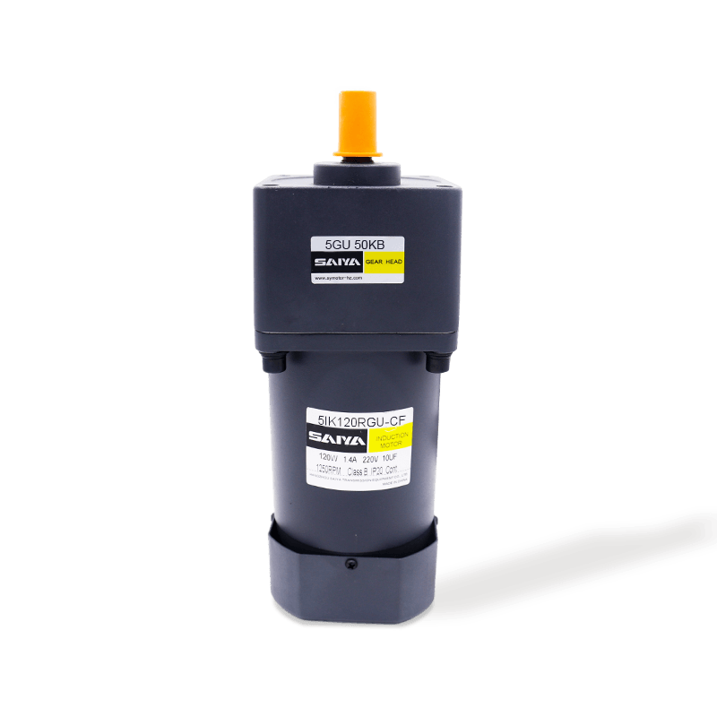 120W 속도 제어 AC 기어 모터